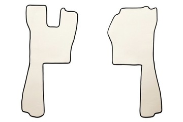 Коврики TIR SCANIA R AUTOMAT 2004-2010 гг. экокожа