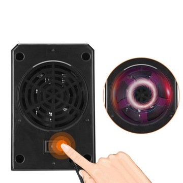 МИНИ-ОБОГРЕВАТЕЛЬ ЭЛЕКТРИЧЕСКИЙ ФАРЕЛКА 500 ВТ ЗАЩИТА ОТ ПЕРЕГРЕВАНИЯ