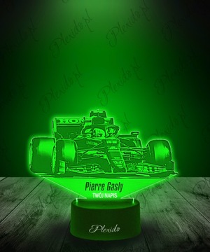 3D светодиодный ночник Pierre Gasly Formula Gift