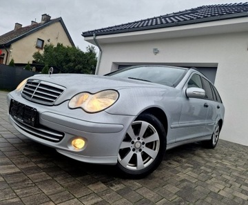 Mercedes Klasa C W203 Kombi T203 1.8 (C 180 Kompressor) 143KM 2006 Mercedes C 180 Zadbany DoinwestowanySerwisRata600z, zdjęcie 1