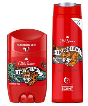OLD SPICE TIGERCLAW ZESTAW SZTYFT 50ml +ŻEL400ml