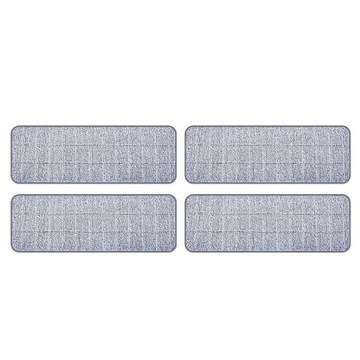 Wkłady Ściereczka czyszcząca z mikrofibry do mopów natryskowych 33x12cm 4szt