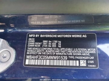 BMW Z4 G29 2021 BMW Z4 2021r, 2.0L, Z4 2.0 Benzyna 260KM, zdjęcie 12