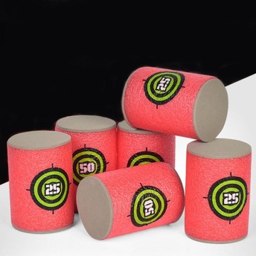 PIANKOWE TARCZE BECZKI CELE DO WYRZUTNI NERF