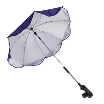 Składany parasol plażowy Travel Violet