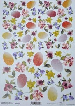 papier do decoupage ITD A-4 - D0201M Wielkanoc