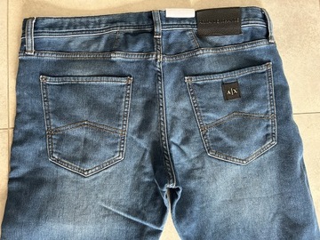 Armani Exchange spodnie Slim rozm 38-32 pas 100 cm