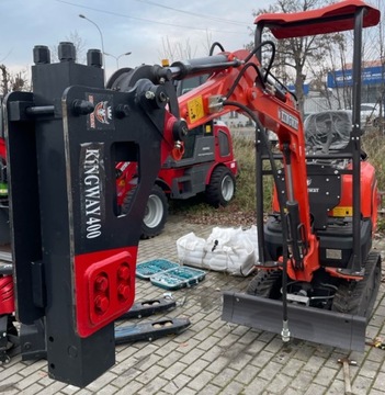 НОВЫЙ гидромолот + АКСЕССУАРЫ Мини-экскаваторы 0,8-1,5 т Kingway GG Nex berger