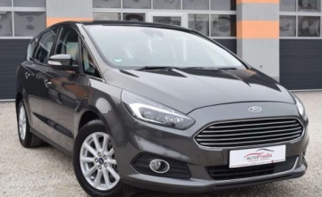 Ford S-Max II Van 2.0 TDCi 150KM 2017 Ford S-Max 2.0 TDCi PowerShift Titanium Skory Fuul Ledy Navi 2.0 Diesel, zdjęcie 1