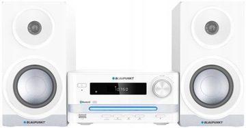 MINI WIEŻA STEREO BLUETOOTH BLAUPUNKT 45 W RADIO FM CD MP3 2 GŁOŚNIKI