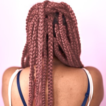 Синтетические волосы для косичек. Красочные косички пряди