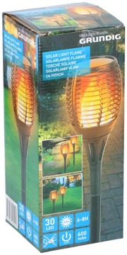 Lampa solarna pochodnia do ogrodu,59cm,30LED,OGIEŃ