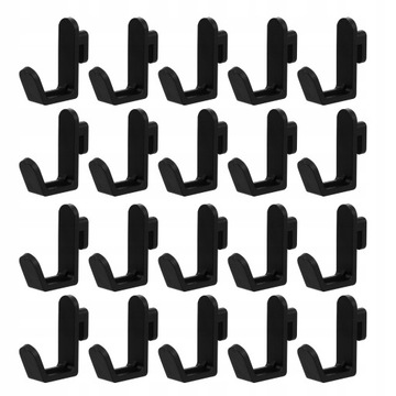 20 SZTUK Haczyki półkowe Pegboard Hook Regały Hak