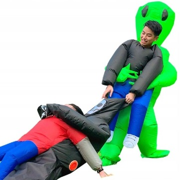 Хэллоуин смешной надувной костюм пришельца