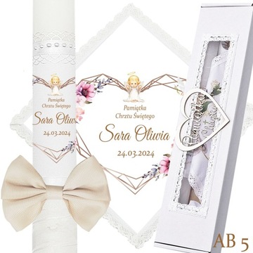 КРЕЩЕННАЯ СВЕЧА КОРОБКА ДЛЯ ОДЕЖДЫ ДЛЯ КРЕЩЕНИЯ