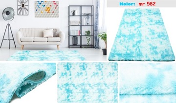 ШЕЛКОВЫЙ КОВЕР 140x200 Shaggy Plush Soft Hairy