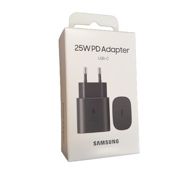 ORYGINALNA Ładowarka Samsung TA800 czarna 25W