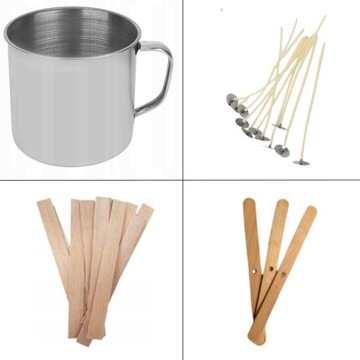 Набор для изготовления соевых свечей из соевого воска своими руками Изготовление свечей ДОМА 2