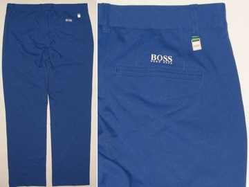 HUGO BOSS Golf Slim Fit HAKAN 6 spodnie materiałowe jak Nowe roz M 50 W34
