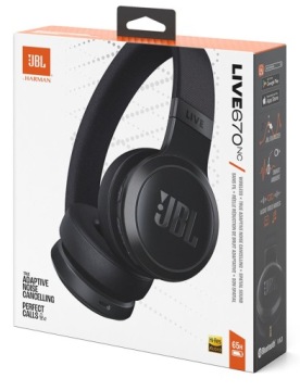 JBL Live 670NC черные накладные наушники LIVE670NC