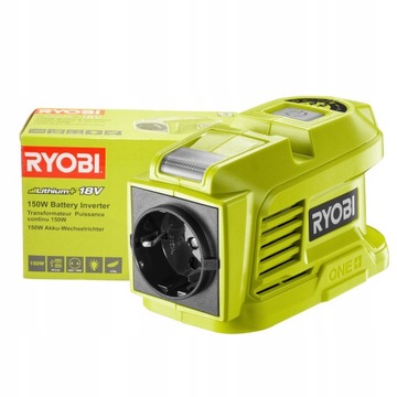 RYOBI AKUMUL. PRZETWORNICA NAPIĘCIA PRZENOŚNE GNIAZDO 18V-230V RY18BI150A-0