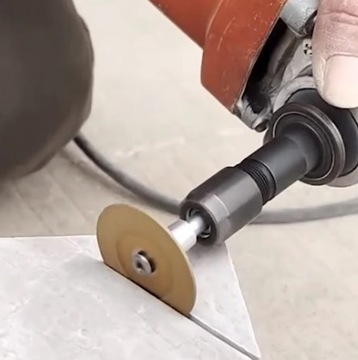 GŁOWICA ADAPTER UCHWYT ZACISK NA WIERTŁO FREZ SZLIFIERKA KĄTOWA TRZPIEŃ 6mm