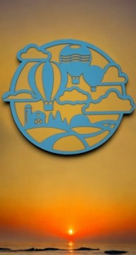 светодиодный ночник из дерева 'BALLONY wz.2'