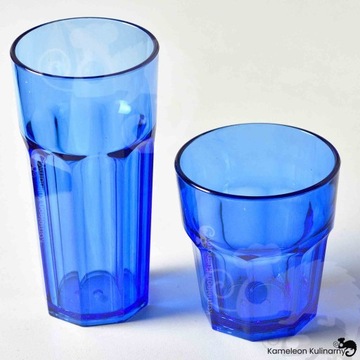 СТЕКЛО ПОЛИКАРБОНАТНОЕ, небьющееся, СИНИЙ, 360 мл