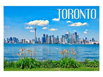 TORONTO - Centrum - Magnes na lodówkę