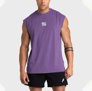 Men Tank Top Sleeveless Shirts Mesh Breathable Gym