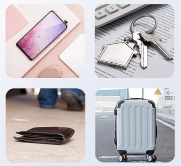 МАЛЕНЬКИЙ КОШЕЛЕК ДЛЯ БАГАЖА С КЛЮЧАМИ BLUETOOTH, ЧЕРНЫЙ