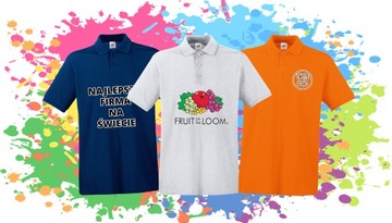 Поло ORIGINAL Fruit of The Loom лазурный XL