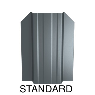 Sztacheta metalowa 11,5 cm - różne wzory