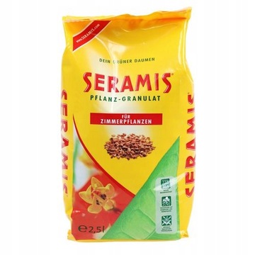 Granule Seramis 2,5 L – podłoże do roślin domowych, doskonała jakość