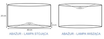 СОВРЕМЕННЫЙ ЗОЛОТОЙ ВЕЛЮРОВЫЙ абажур 40 см