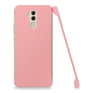 Etui Matowe Plecki Do HUAWEI MATE 20 LITE Róż Case