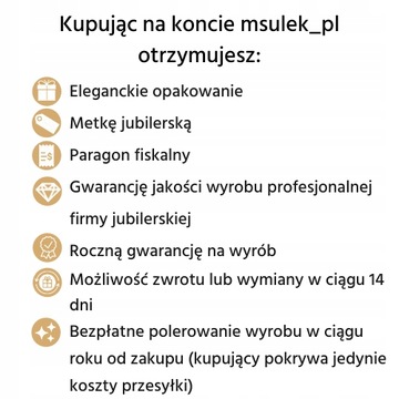 Zawieszka złota krzyż pr.585