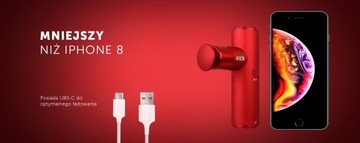 Вибромассажер FeiyuTech KiCA mini 2 красный