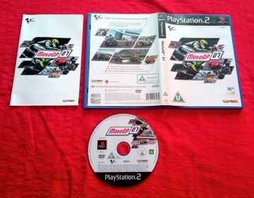 MOTOGP 07 PS2 MOTO GP wyścigi motocyklowe TANIO