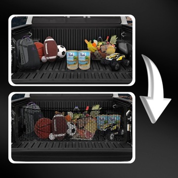 СЕТКА ДЛЯ БАГАЖНИКА АВТОМОБИЛЯ 6 АВТОМОБИЛЬНАЯ СЕТКА-ОРГАНИЗАТОР