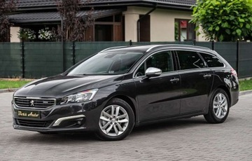 Peugeot 508 I SW Facelifting 2.0 BlueHDi 150KM 2015 Peugeot 508 2.0HDI 150KM Hed-Up Navi Skora Pano Alu Ledy Gwarancjia, zdjęcie 5