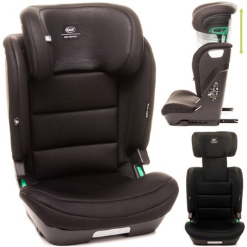 FOTELIK SAMOCHODOWY BEZPIECZNY REGULOWANY ISOFIX i-SIZE 15-36 KG 100-150 CM