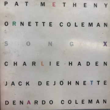 Kaseta - Pat Metheny, Ornette Coleman - Song X