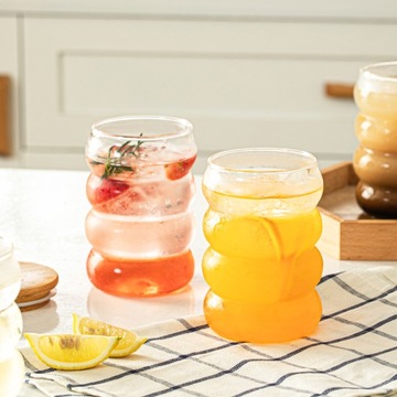 Szklanki 350ml Bubble 4 szt do kawy latte long drinków zestaw 4szt w pudełk