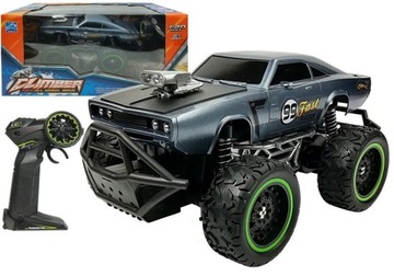 ZDALNIE STEROWANY DUŻY SAMOCHÓD TERENOWY RC AUTO OFFROAD 6.5 km/h ZABAWKA >