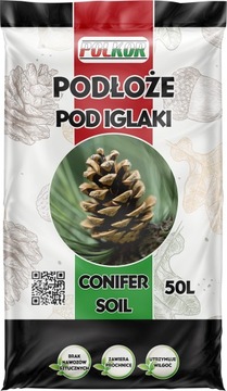 PALETA ZIEMIA PODŁOŻE DO IGLAKÓW 50l