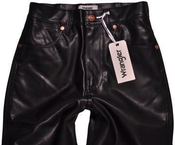 WRANGLER spodnie REGULAR slim black WILD WEST _ W24 L32