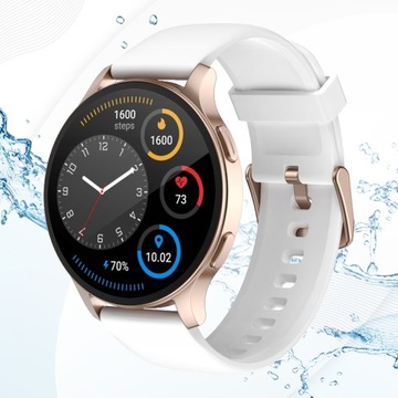 SMARTWATCH ЖЕНСКИЕ ЧАСЫ ПОЛЬСКОЕ МЕНЮ СПОРТИВНЫЙ ЗВОНОК ЧСС SMART WATCH PL