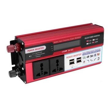 АВТОМОБИЛЬНЫЙ ПРЕОБРАЗОВАТЕЛЬ 12 В 220 В 1500 Вт