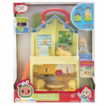 CoComelon Domek Pop Play JJ 2 Figurki i 5 Akcesoriów